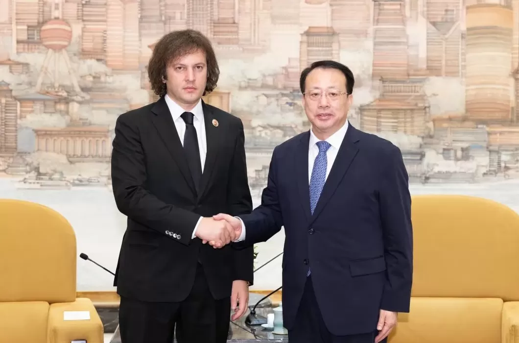 龚正会见格鲁吉亚总理科巴希泽-第1张图片-