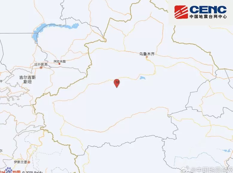 新疆阿克苏地区库车市发生3.2级地震，震源深度10千米-第1张图片-
