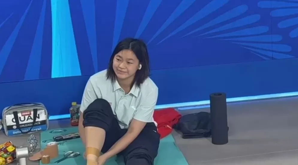 全红婵王伟莹今日携手再战10米台,教练透露“全妹”伤病情况-第2张图片- 全红婵王伟莹今日携手再战10米台,教练透露“全妹”伤病情况-第2张图片-