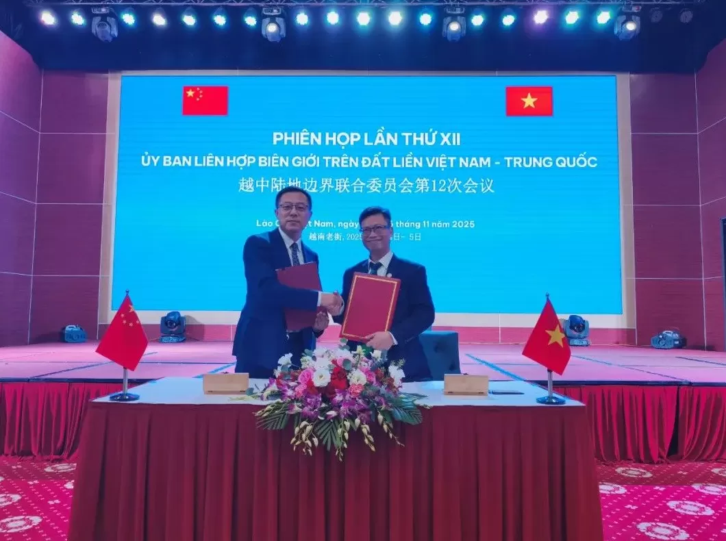 中越举行陆地边界联委会第十二次会议-第1张图片- 中越举行陆地边界联委会第十二次会议-第1张图片-