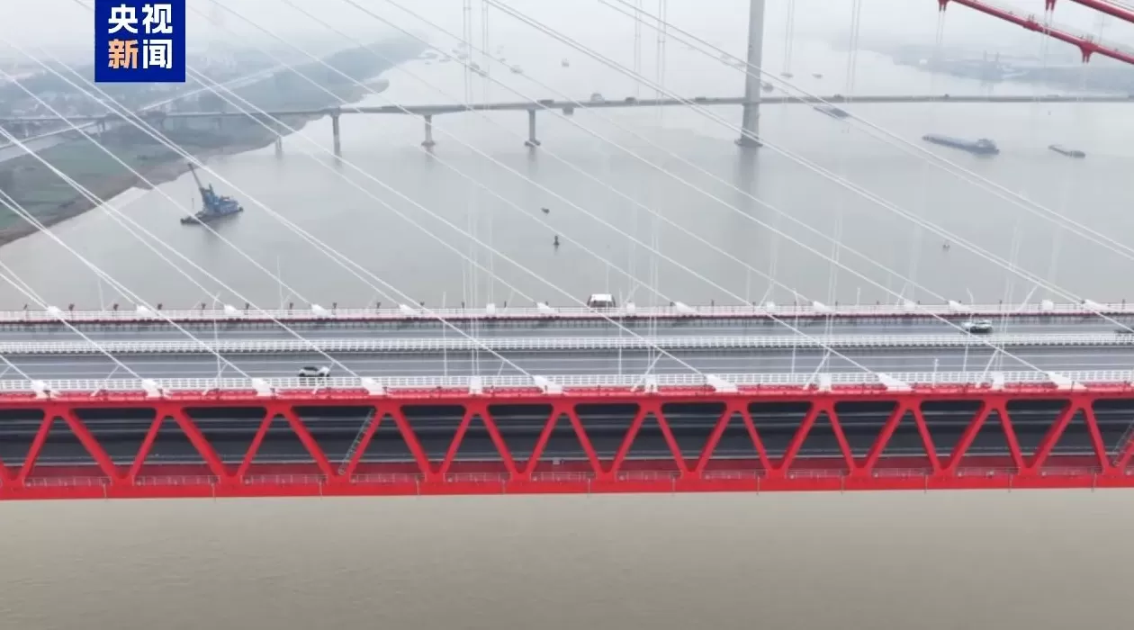 世界首座双层斜拉-悬索协作体系大桥正式通车-第1张图片- 世界首座双层斜拉-悬索协作体系大桥正式通车-第1张图片-