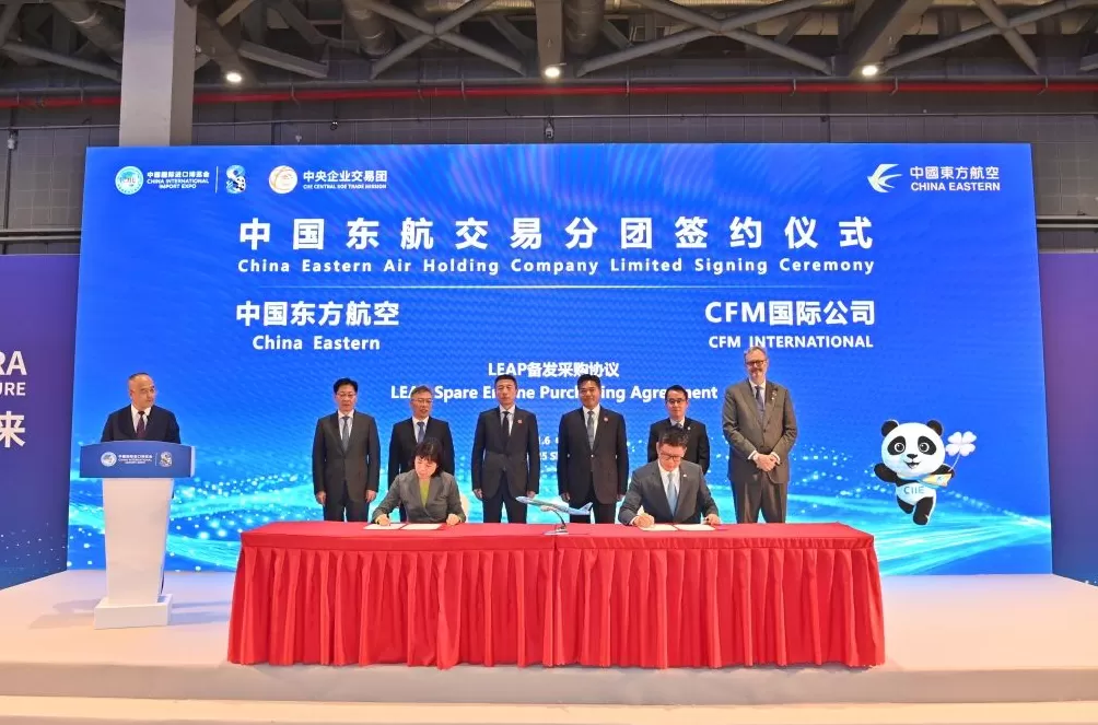 东航签下第八届进博会央企首单!一年期展位成交金额创新高-第1张图片- 东航签下第八届进博会央企首单!一年期展位成交金额创新高-第1张图片-