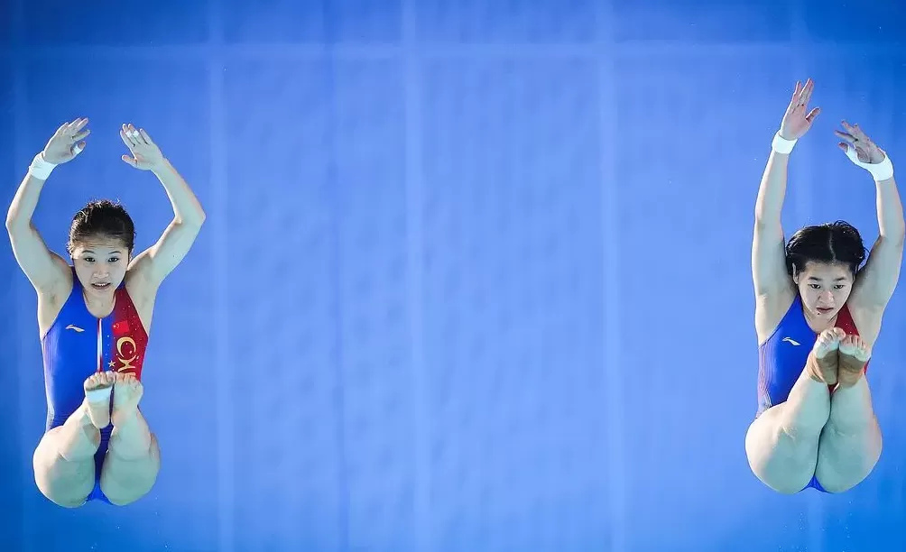 上海队陈芋汐/掌敏洁获得全运会女子双人10米台冠军-第2张图片- 上海队陈芋汐/掌敏洁获得全运会女子双人10米台冠军-第2张图片-