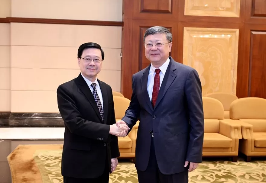 陈吉宁龚正会见香港特区行政长官李家超-第2张图片- 陈吉宁龚正会见香港特区行政长官李家超-第2张图片-