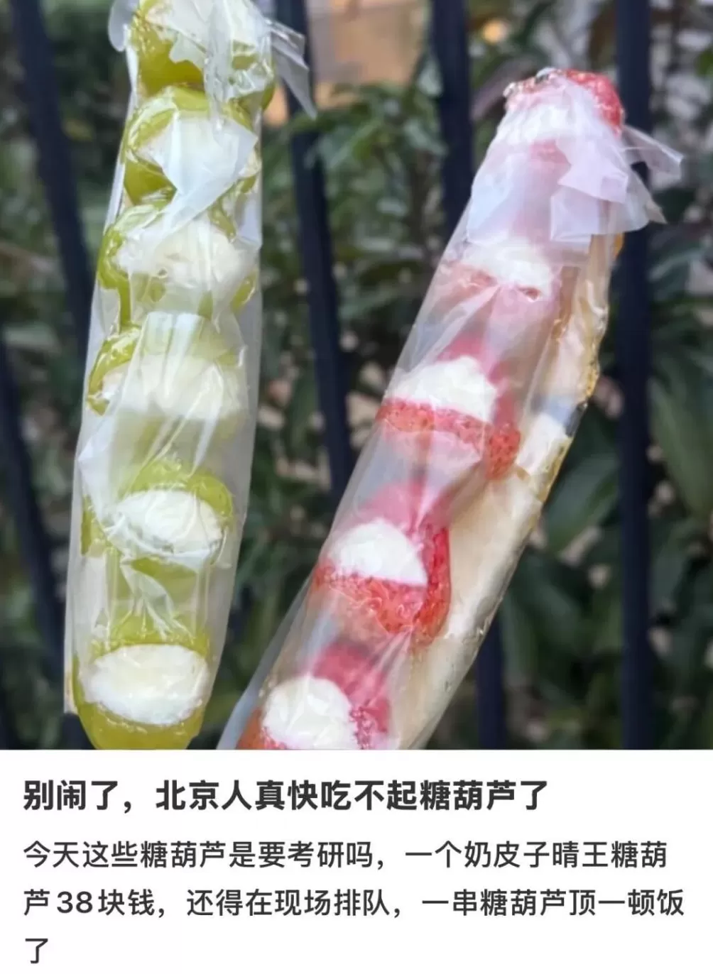 月薪几万,才能吃得起“奶皮子糖葫芦”?-第1张图片- 月薪几万,才能吃得起“奶皮子糖葫芦”?-第1张图片-