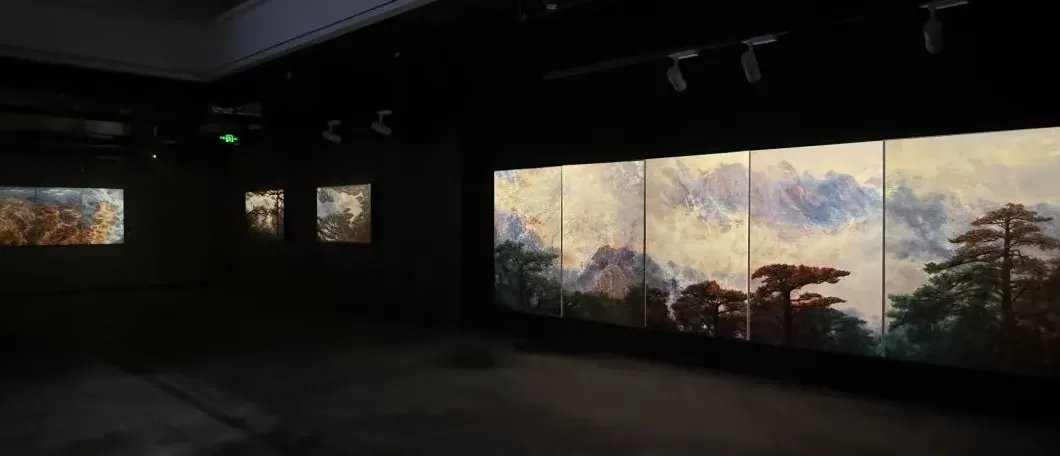 油画中的火之热烈与山之苍茫-第5张图片-