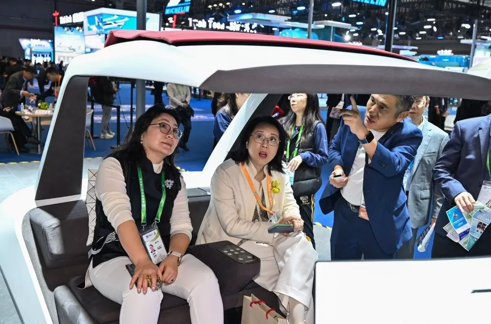 进博直击|上天入地!全域智能正勾勒未来出行新图景-第5张图片- 进博直击|上天入地!全域智能正勾勒未来出行新图景-第5张图片-