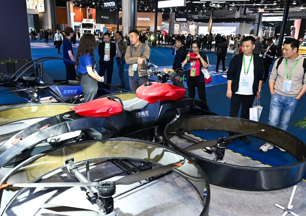 进博直击|上天入地!全域智能正勾勒未来出行新图景-第6张图片- 进博直击|上天入地!全域智能正勾勒未来出行新图景-第6张图片-