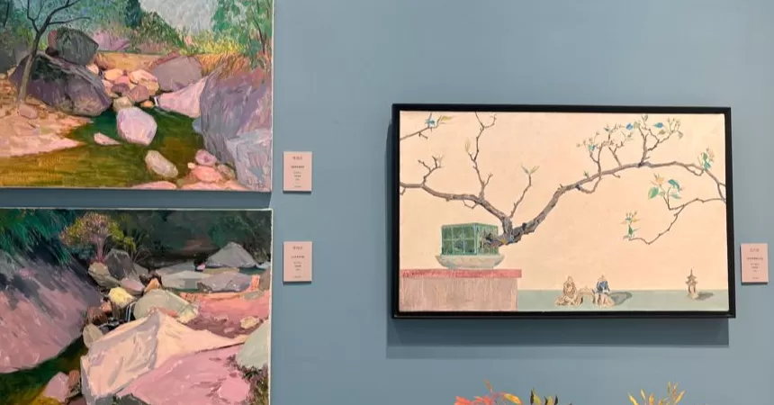 勾勒海派书画百年变迁,朵云轩展“浪潮之上”-第5张图片- 勾勒海派书画百年变迁,朵云轩展“浪潮之上”-第5张图片-