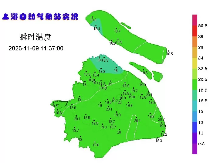 下周上海最高19℃,郊区最低气温或跌至个位数-第2张图片- 下周上海最高19℃,郊区最低气温或跌至个位数-第2张图片-