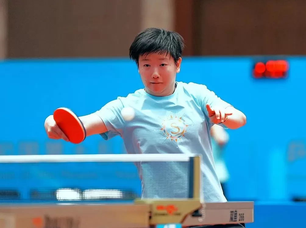 孙颖莎战胜刘炜珊，晋级全运会女单16强-第1张图片-