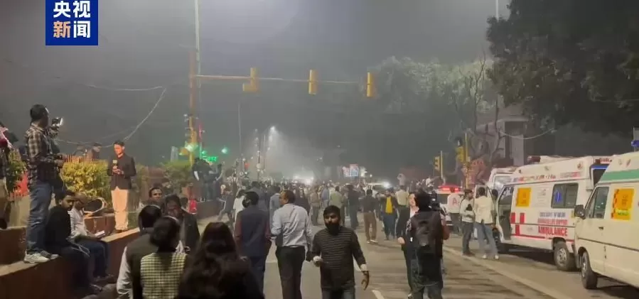 印度首都汽车爆炸已致超10死莫迪发文-第1张图片-