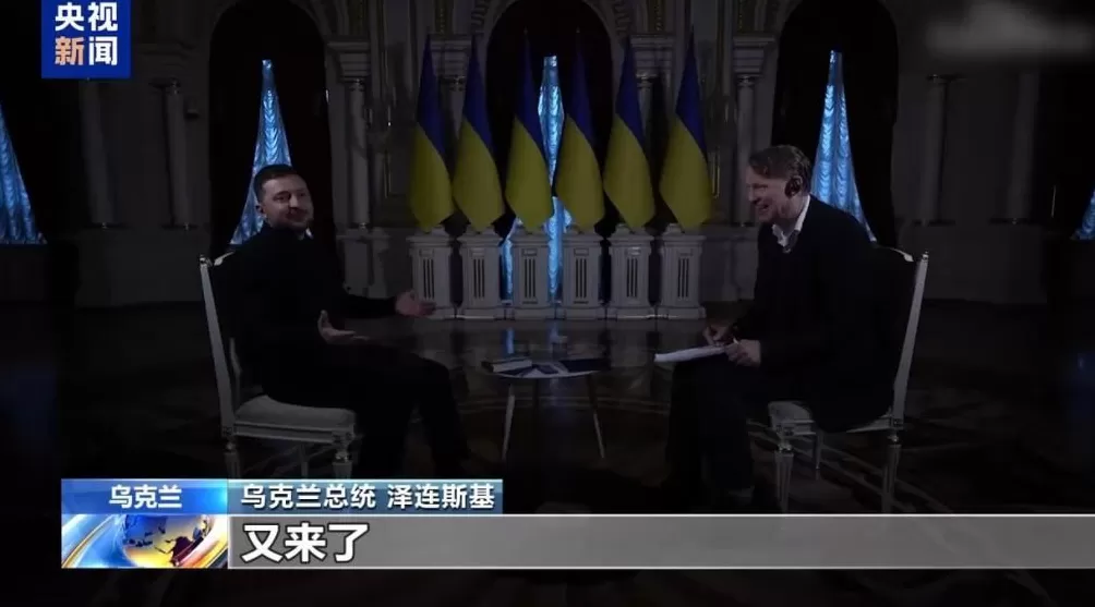 乌总统受访时官邸两度停电俄回应系“做戏”圈钱-第2张图片-