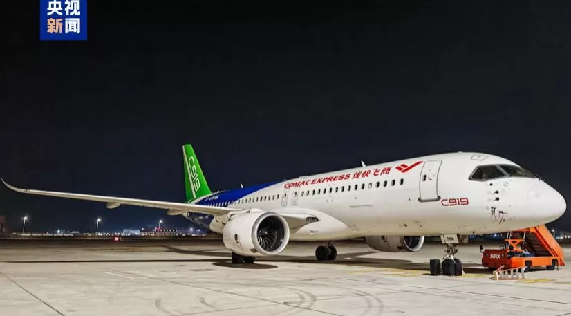 C919飞抵阿联酋即将亮相2025迪拜航展-第1张图片-