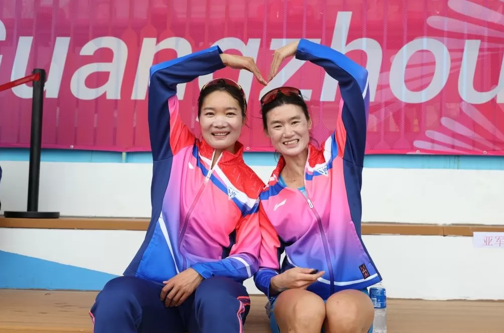 拿下全运会金牌无悬念，张灵、陈云霞还要一起爬更高的山-第5张图片-