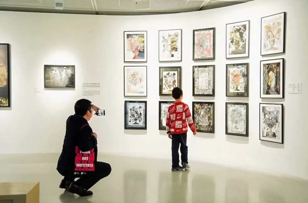 复旦大学老校门边上，复旦艺术馆四展齐开-第4张图片-