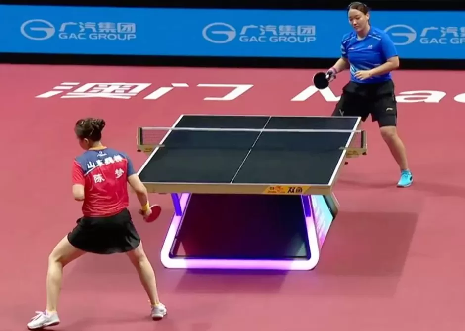 全运会乒乓：陈梦开门红！轰4-0轻松淘汰孙铭阳，晋级女单16强-第3张图片-