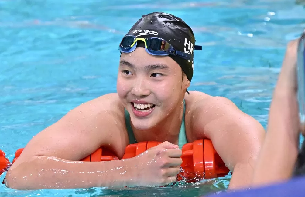 13岁于子迪再鸣惊人！叶诗文尘封13年的亚洲纪录一朝告破-第1张图片-