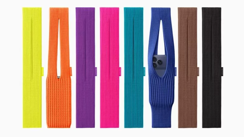 “一块布”1299元起，苹果与三宅一生合推新配件iPhone Pocket-第2张图片-