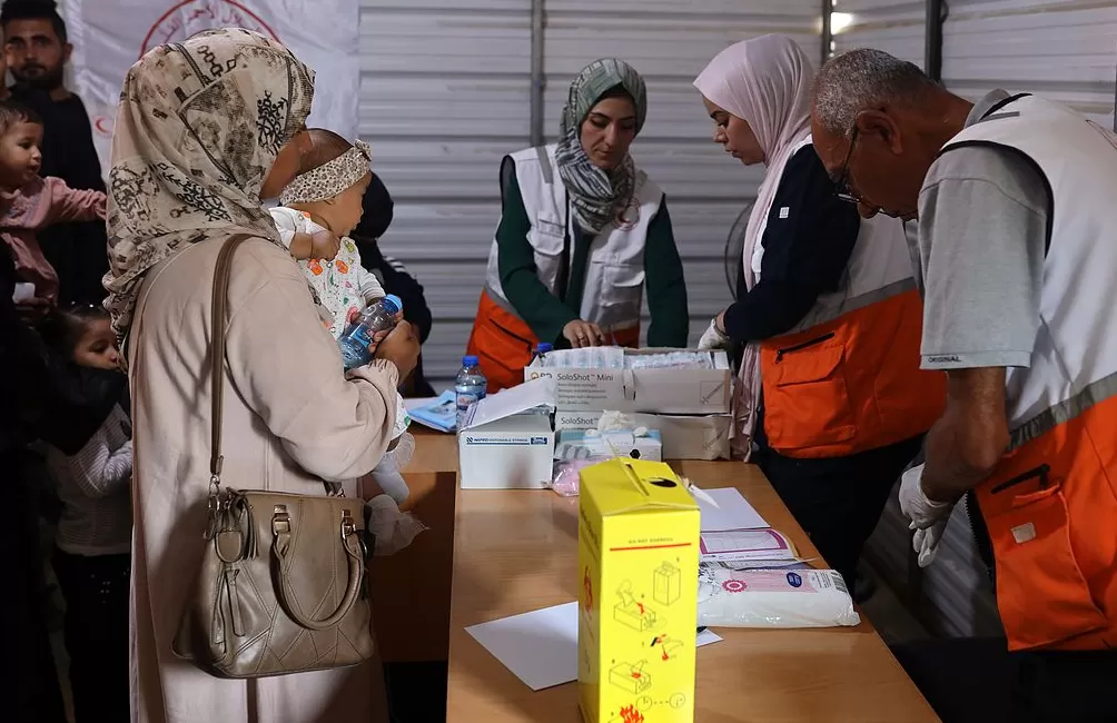 第1现场|迟到的疫苗:加沙启动接种,超4.4万儿童将受益-第4张图片- 第1现场|迟到的疫苗:加沙启动接种,超4.4万儿童将受益-第4张图片-