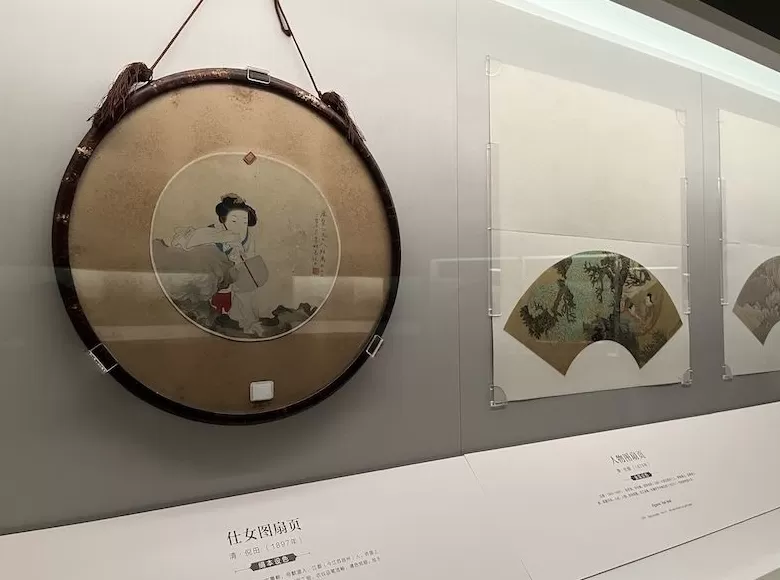 首个扇面书画通史展，上博的宋元扇面拿出了一半-第14张图片-