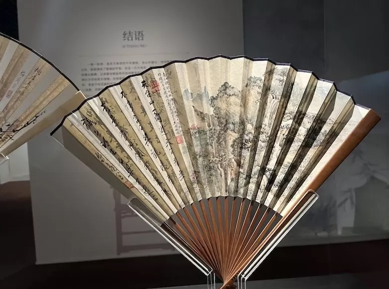 首个扇面书画通史展，上博的宋元扇面拿出了一半-第22张图片-