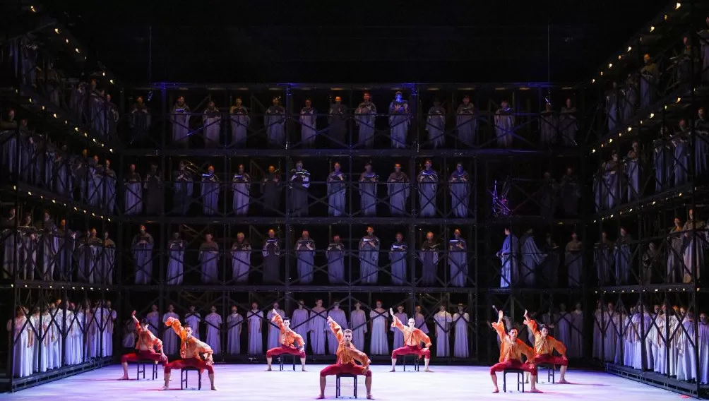 超300位演员同台，港芭《布兰诗歌》收官“大湾区文化周”-第5张图片-