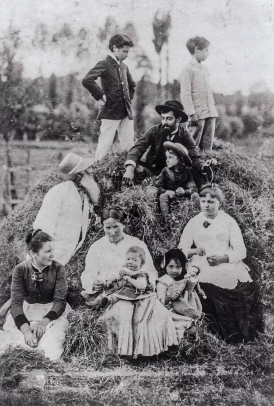 八个孩子的印象派大师！毕沙罗是如何教育子女的-第9张图片-