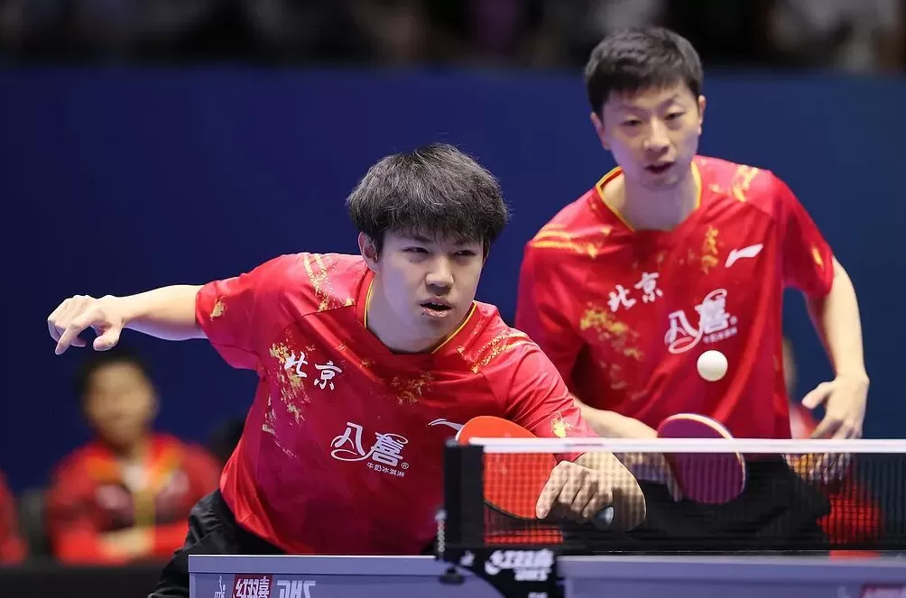 马龙、王楚钦率北京乒乓男团获得全运会首胜，明日对阵上海队-第1张图片-