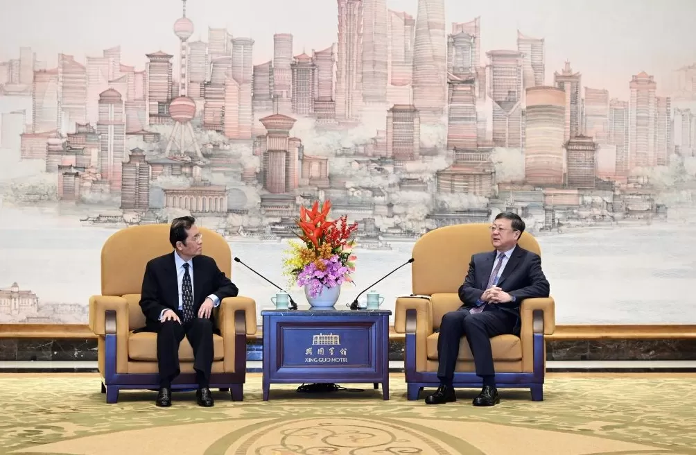 陈吉宁会见中国国民党副主席张荣恭-第1张图片-