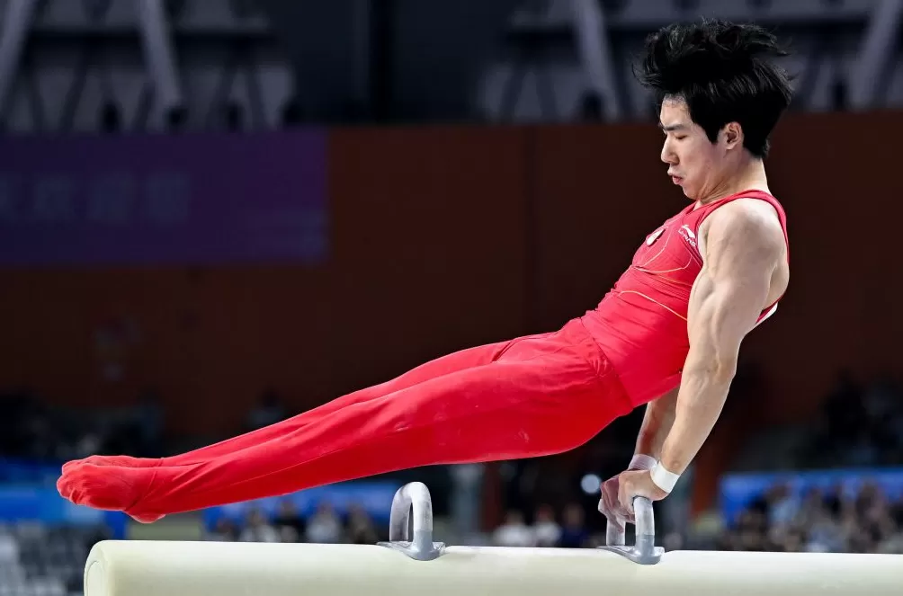 肖若腾夺得全运会体操男子个人全能冠军,张博恒失误获银-第3张图片- 肖若腾夺得全运会体操男子个人全能冠军,张博恒失误获银-第3张图片-