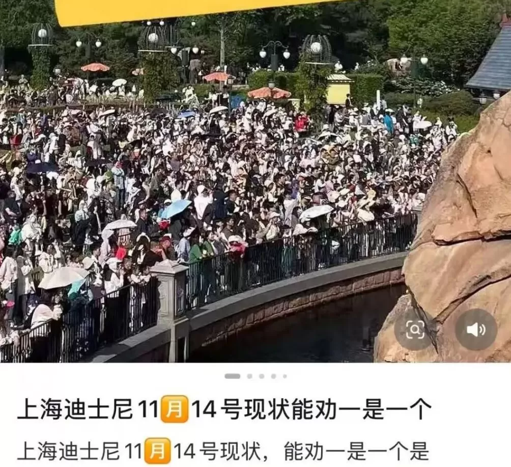 迪士尼排队2小时还没进门,网友吐槽:有“一亿人”,挤爆了-第3张图片- 迪士尼排队2小时还没进门,网友吐槽:有“一亿人”,挤爆了-第3张图片-