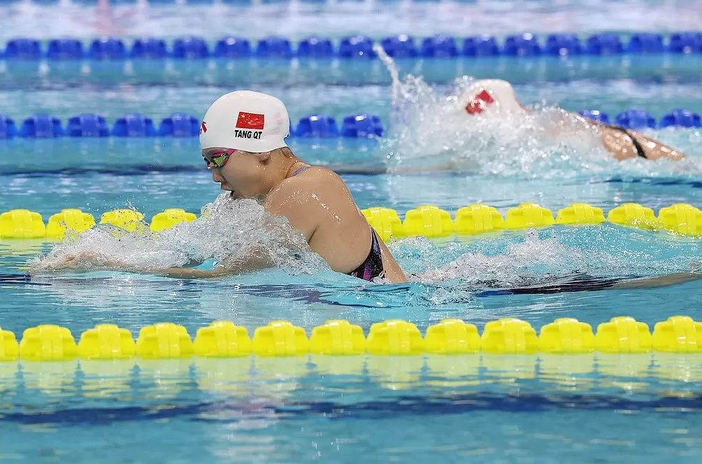 上海队唐钱婷夺得全运会女子200米蛙泳银牌-第1张图片-