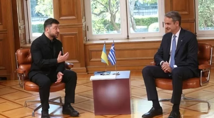 乌克兰总统访问希腊两国达成天然气供应协议-第1张图片- 乌克兰总统访问希腊两国达成天然气供应协议-第1张图片-