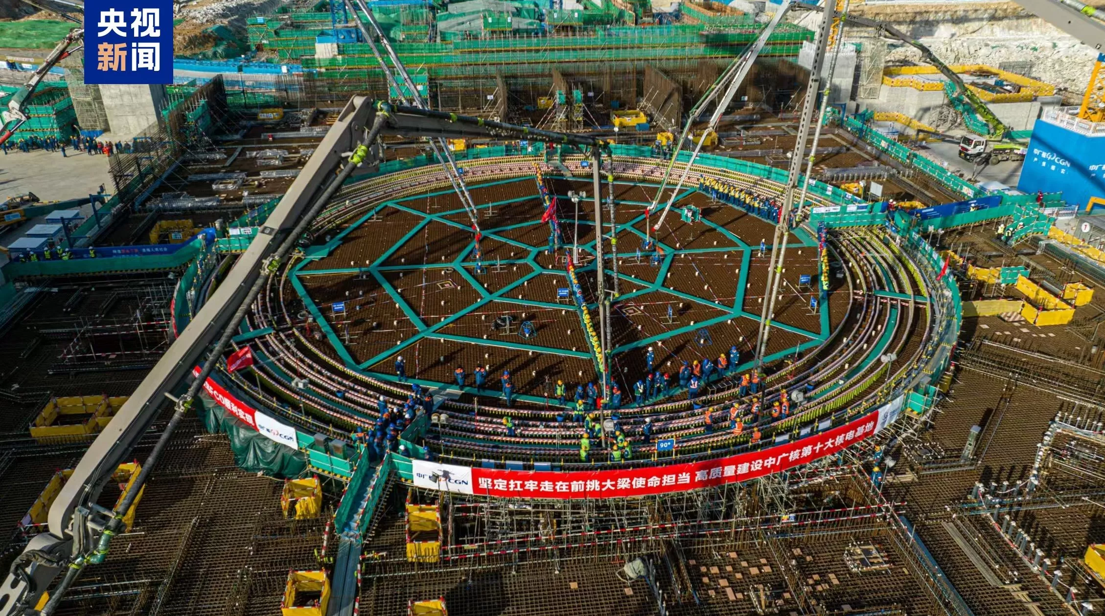 中国首个采用冷却塔的“华龙一号”核电站正式开建-第1张图片-