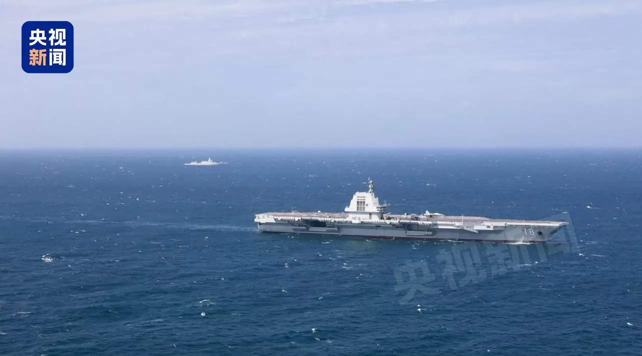 视频丨福建舰开展入列后首次海上实兵训练-第1张图片-