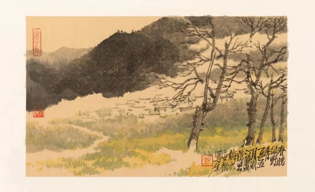 浙江美术馆展出余昌梅百幅风景写生-第4张图片- 浙江美术馆展出余昌梅百幅风景写生-第4张图片-