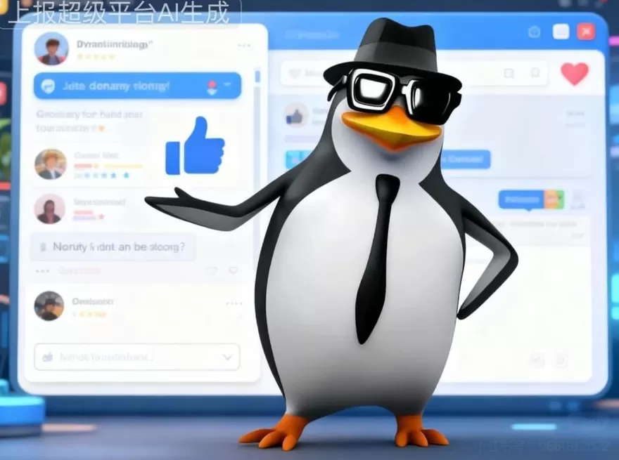 为何这只企鹅掀起“高雅”热潮？反差制造幽默，反讽精致主义，折射互联网文化-第1张图片-