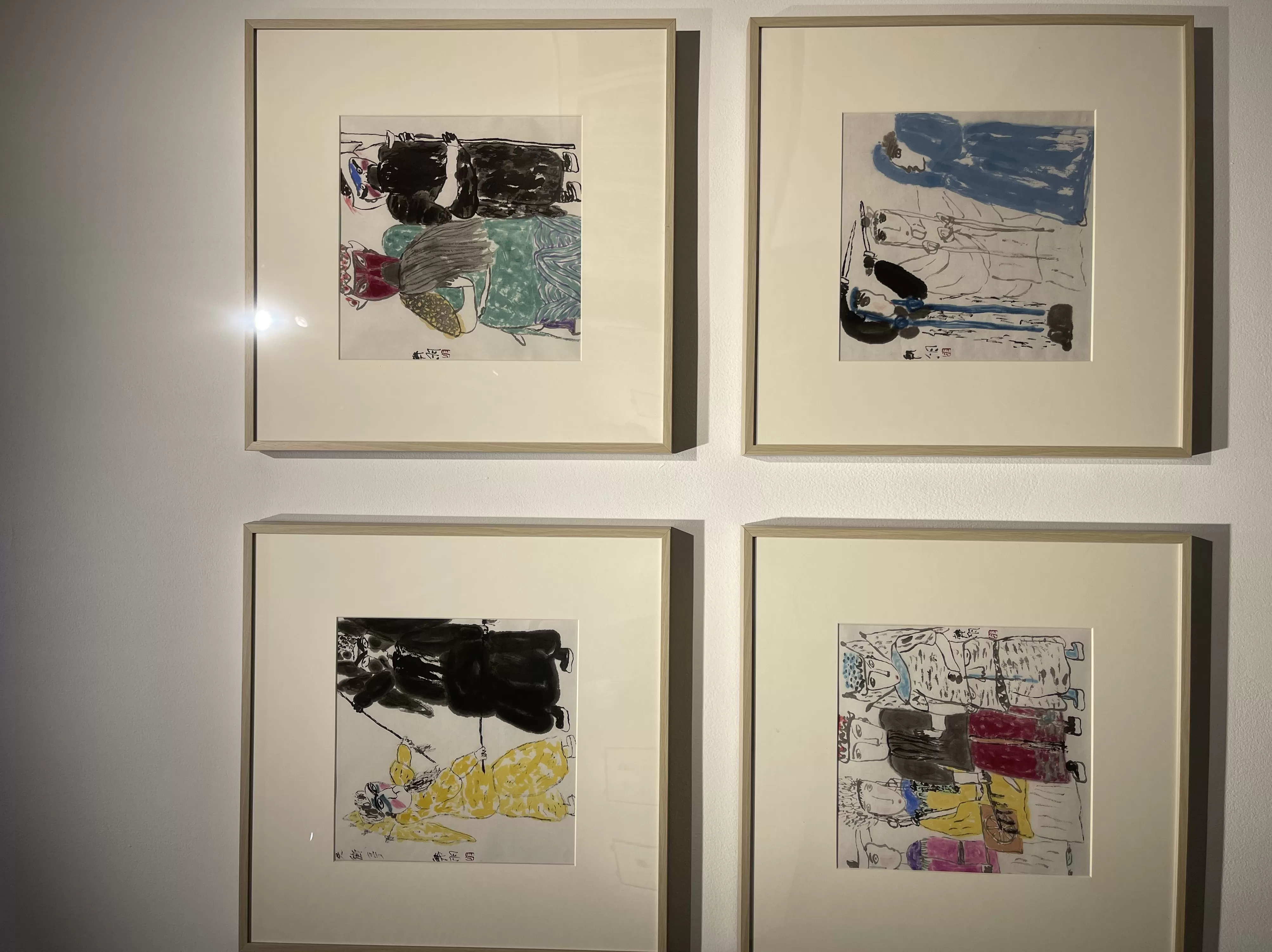 到虹口看关良高马得韩羽的戏曲人物画-第5张图片- 到虹口看关良高马得韩羽的戏曲人物画-第5张图片-