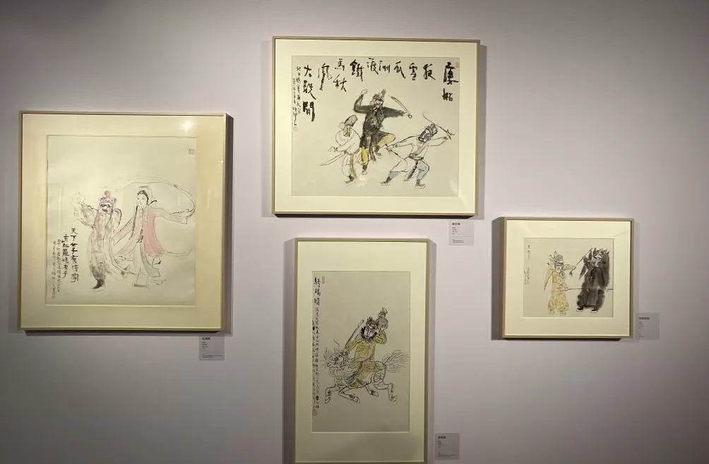 到虹口看关良高马得韩羽的戏曲人物画-第15张图片- 到虹口看关良高马得韩羽的戏曲人物画-第15张图片-