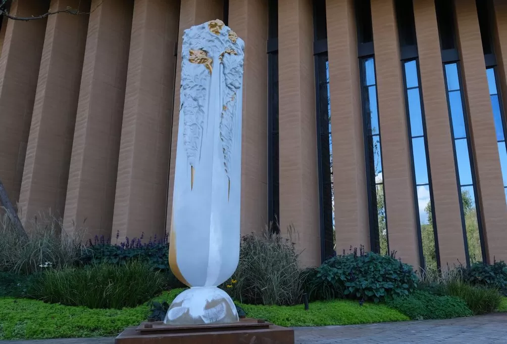 当清华美院的雕塑作品出现在大凉山-第4张图片-