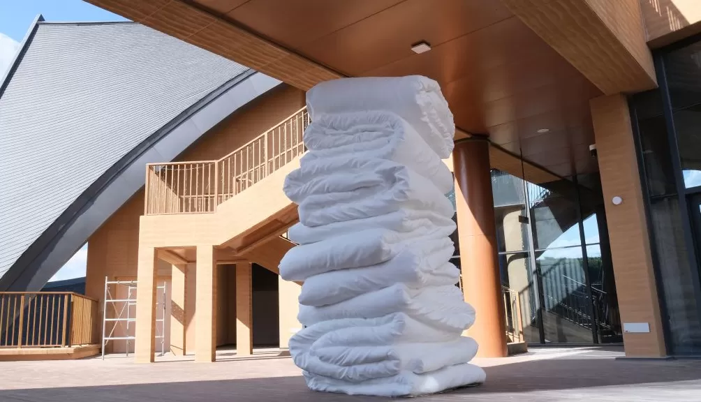 当清华美院的雕塑作品出现在大凉山-第5张图片-