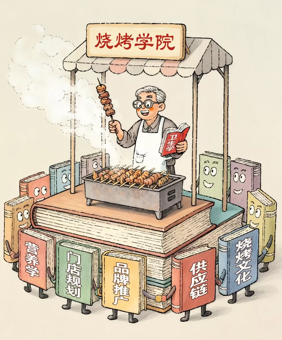 澎湃漫评｜烧烤需要不需要学院-第1张图片-