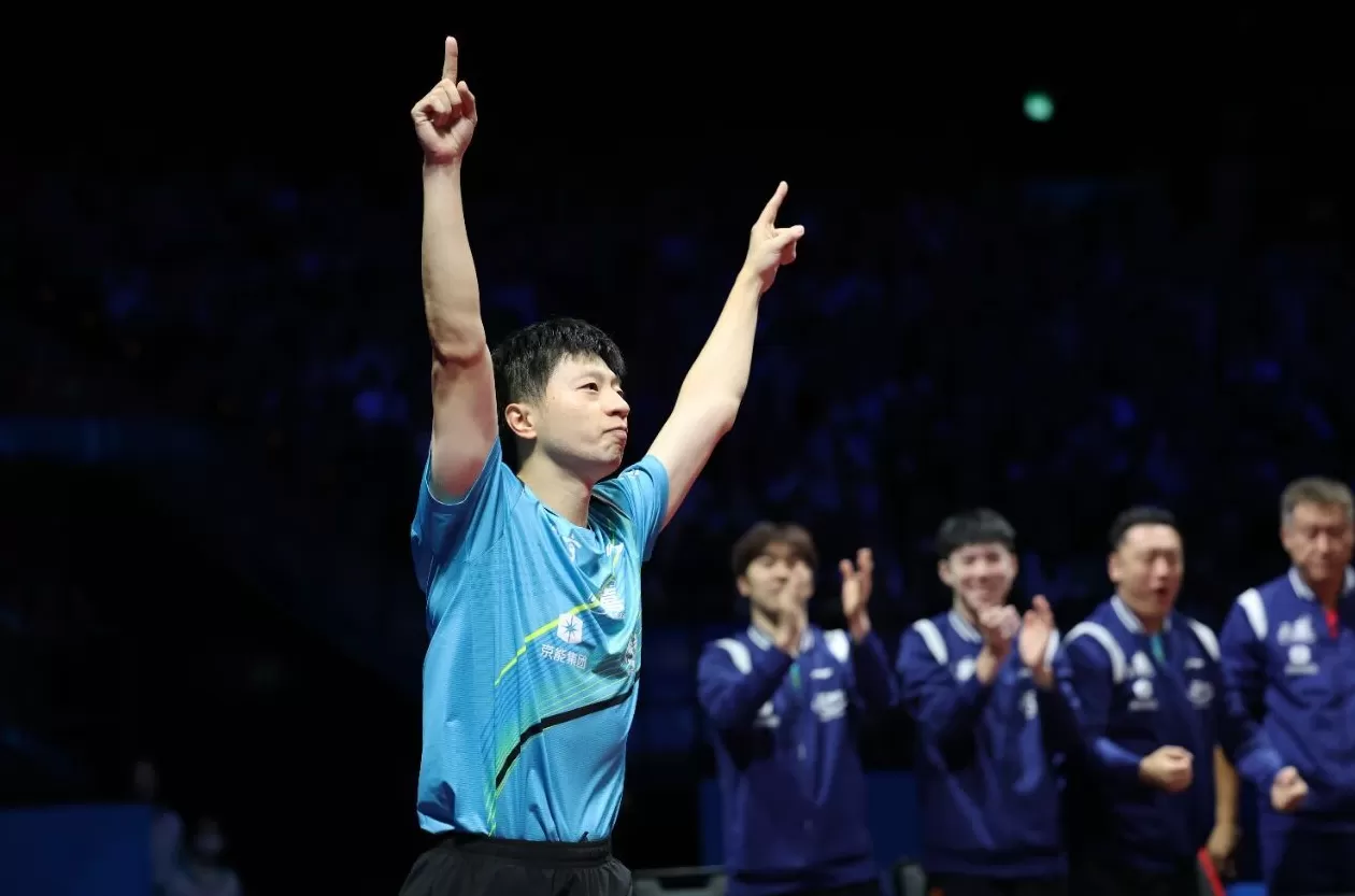 现场｜依旧保持对乒乓的纯真热爱，马龙要和大家一起慢慢变老-第1张图片-