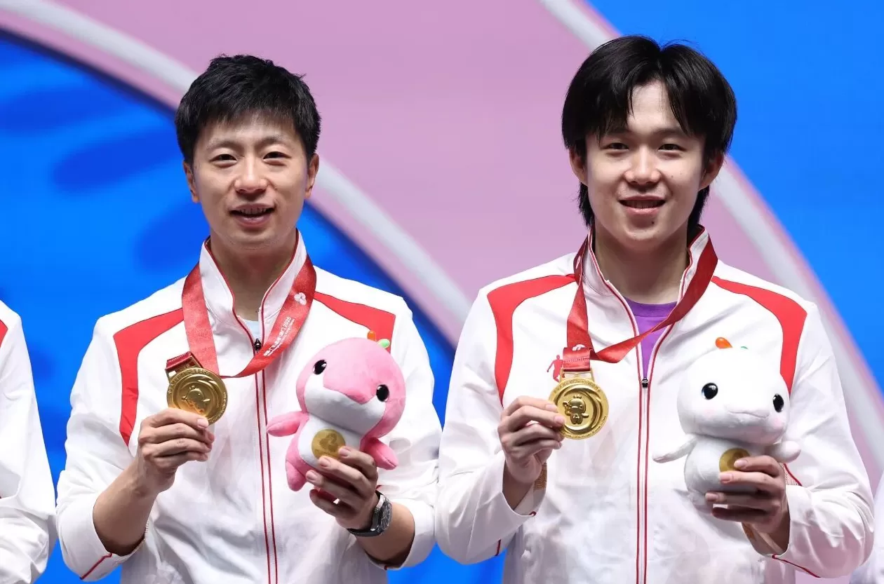 现场｜依旧保持对乒乓的纯真热爱，马龙要和大家一起慢慢变老-第2张图片-