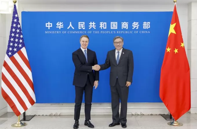 王文涛会见美驻华大使庞德伟，双方就中美经贸关系等深入交换意见-第1张图片-