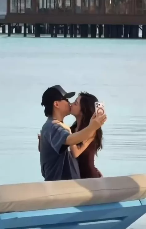 易梦玲称与胡彦斌海边视频为AI合成，胡彦斌：不是AI的-第4张图片-