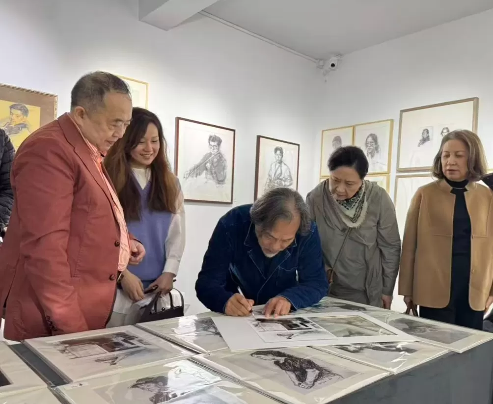 在上海M50,读懂一条名为“素描”的河-第3张图片- 在上海M50,读懂一条名为“素描”的河-第3张图片-