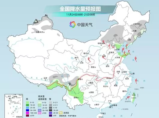 三股冷空气将接连影响我国，甘肃内蒙古等地迎降雪-第2张图片-