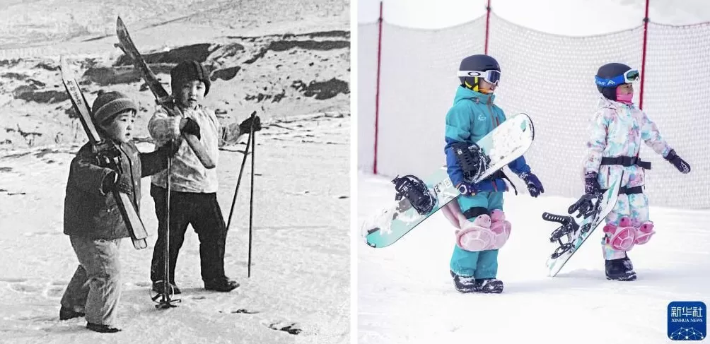时光相册丨新雪季开启！影像见证中国滑雪“华丽转身”-第34张图片-